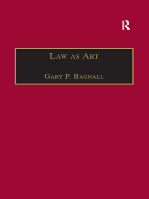 cover image of Law as Art
